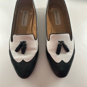 Etienne Aigner Leather Penny Loafer with Tassel